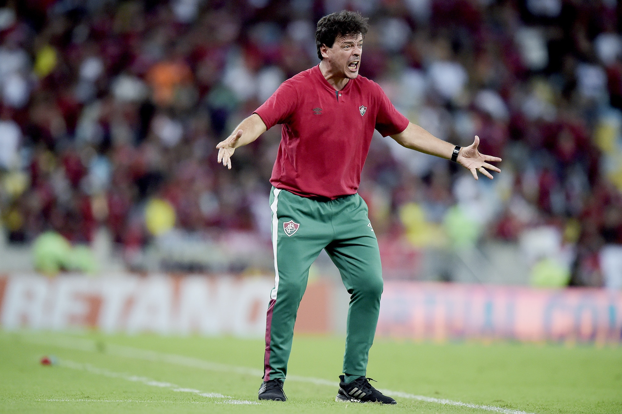 Fernando Diniz n&atilde;o vive bom 2024 &agrave; frente do Fluminense - Foto: Icon sport