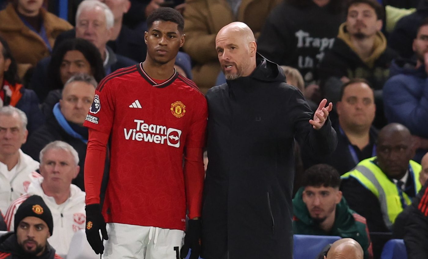 Ten Hag faz apelo &agrave; torcida do Manchester United ap&oacute;s cr&iacute;ticas a Rashford