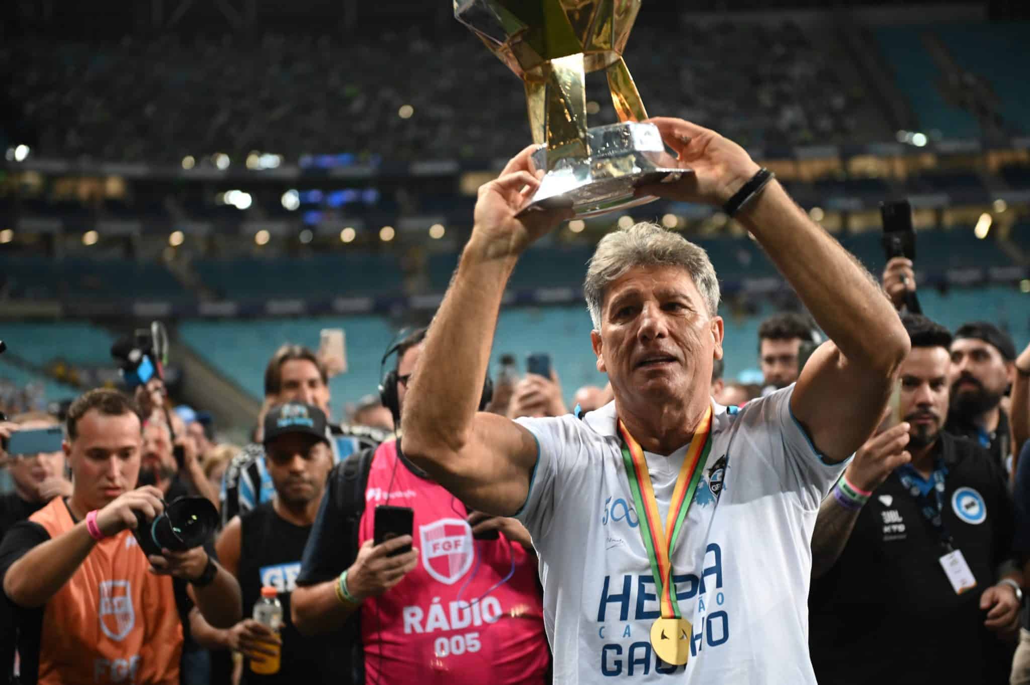 &lsquo;Eu nasci para vencer&rsquo;: Renato atinge mais uma marca para se vangloriar no Gr&ecirc;mio