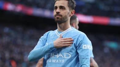 Bernardo Silva explica p&ecirc;nalti batido no meio contra o Real Madrid