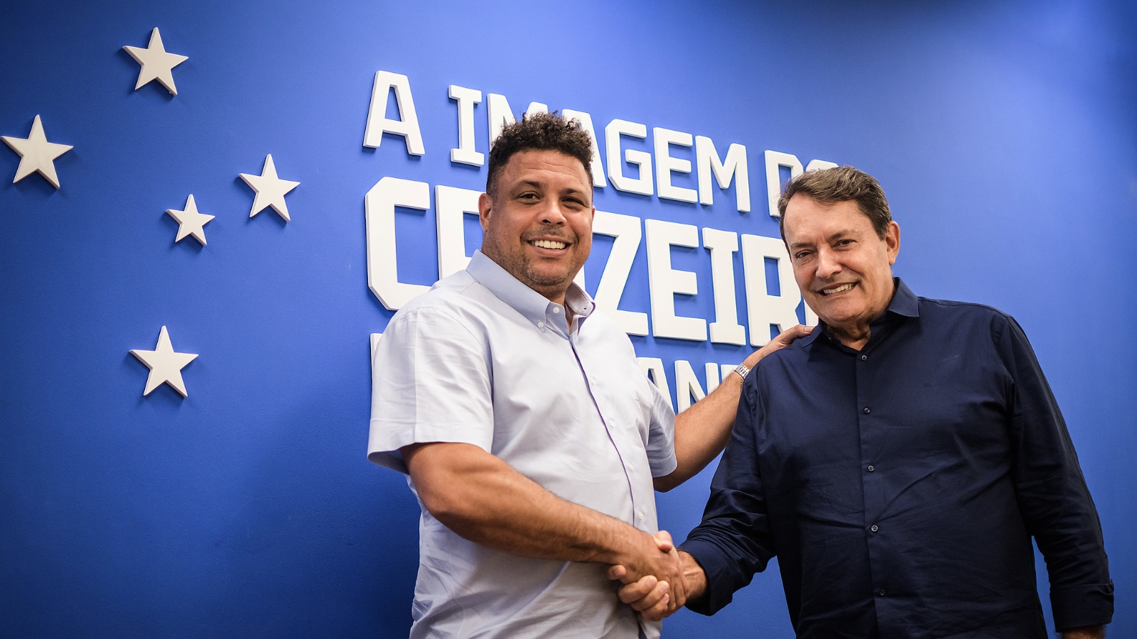Ronaldo e Pedrinho BH oficializam venda do Cruzeiro e apontam pr&oacute;ximos passos