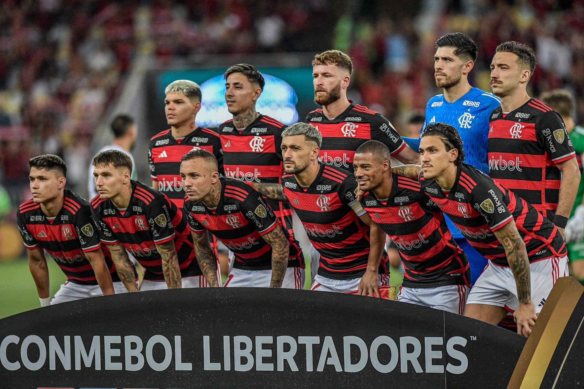 Contrastes marcar&atilde;o as oitavas de final da Libertadores para o Flamengo