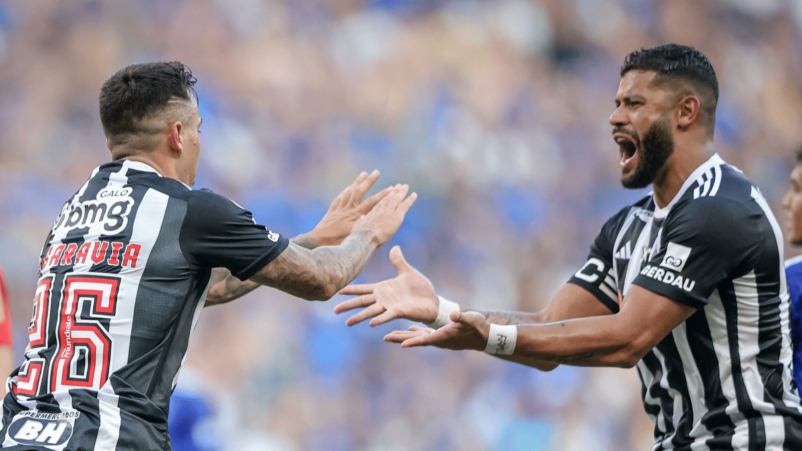 &Eacute; penta! Atl&eacute;tico-MG vira, cala o Mineir&atilde;o e prova que est&aacute;dio &eacute; seu sal&atilde;o de festas