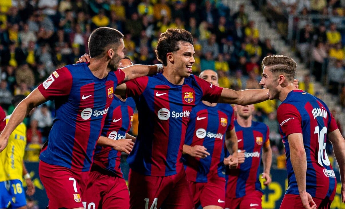 Real pode esperar? Com bicicleta de F&eacute;lix, Barcelona vence e esquenta pr&oacute;ximo El Cl&aacute;sico