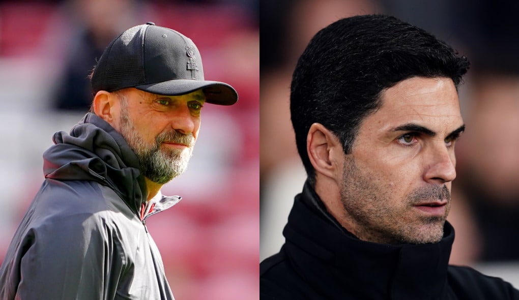 As justificativas de Klopp e Arteta para os fracassos de Liverpool e Arsenal na rodada