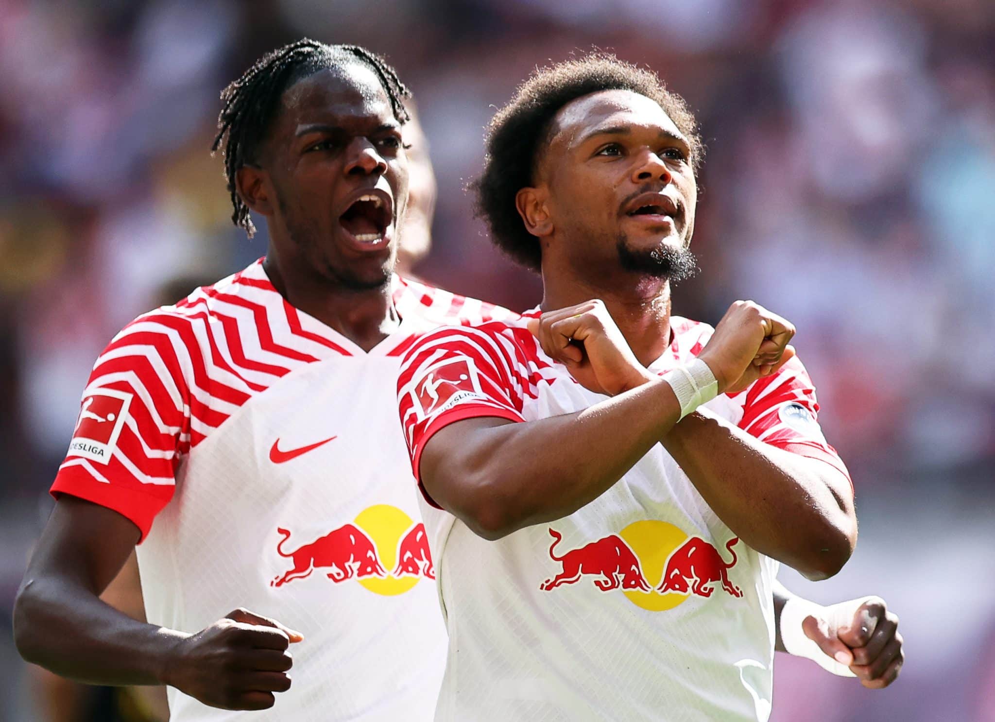 Leipzig atropela e preocupa o Borussia para semi da Champions