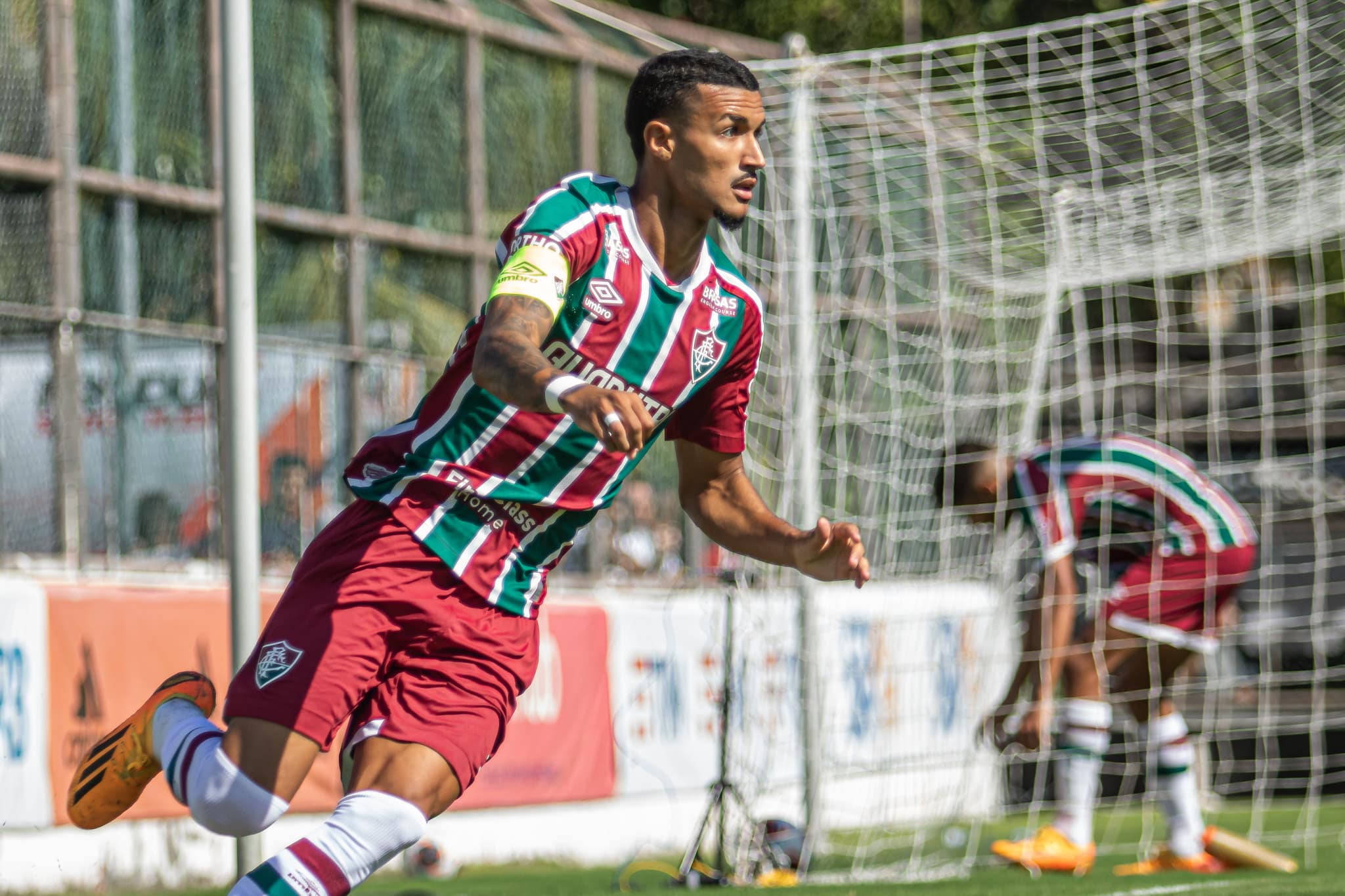Jeft&eacute; era destaque na base do Fluminense em Xer&eacute;m - Foto: LEONARDO BRASIL/ FLUMINENSE FC