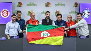 Dupla Gre-Nal lan&ccedil;a campanha conjunta para reconstru&ccedil;&atilde;o do Rio Grande do Sul