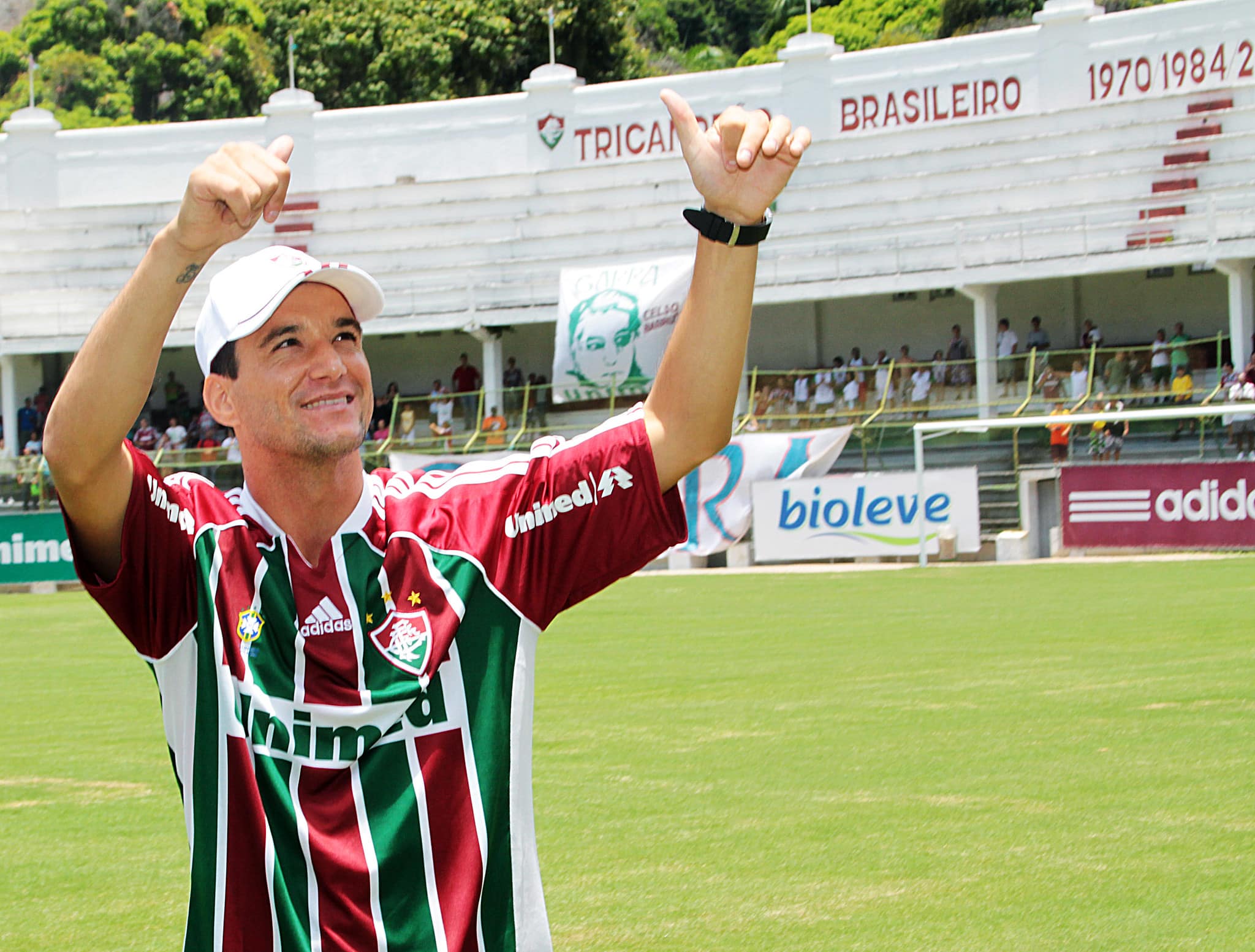 Thiago Neves foi apresentado nas Laranjeiras em seu retorno ao Fluminense em 2011 - Foto: Ralff Santos/ Fluminense F.C.