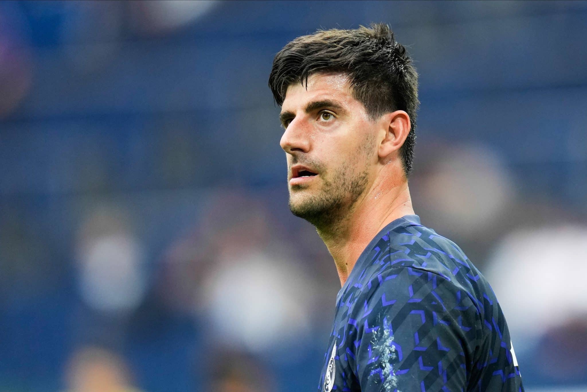 Courtois fecha o gol do Real Madrid e planta d&uacute;vida na cabe&ccedil;a de Ancelotti
