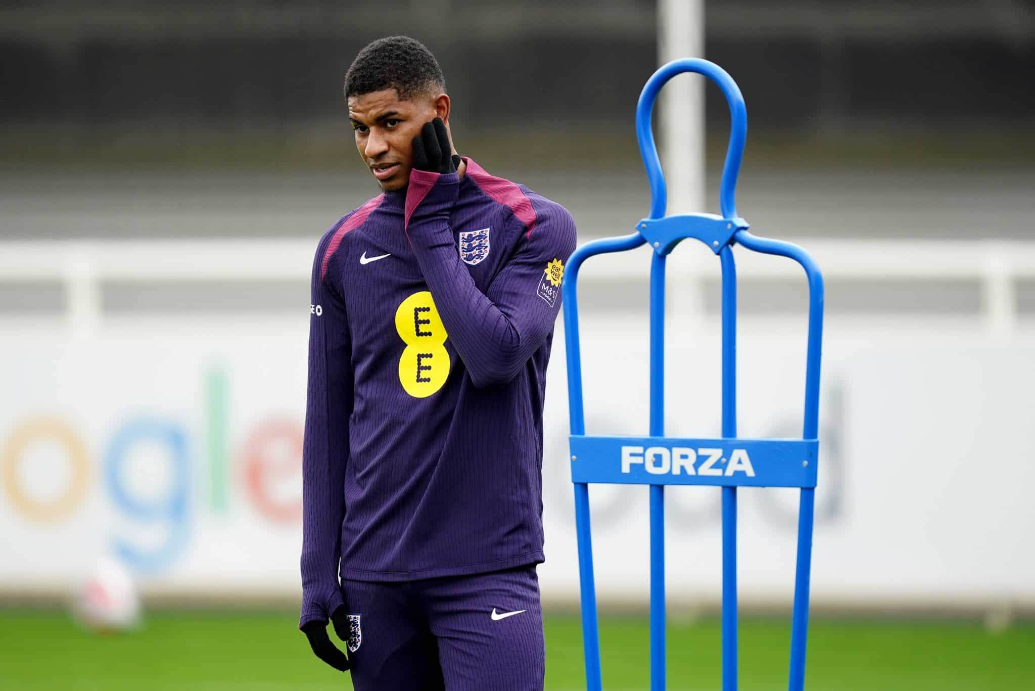 Rashford ganha conselho de ten Hag ap&oacute;s ser esquecido pela Inglaterra para a Eurocopa