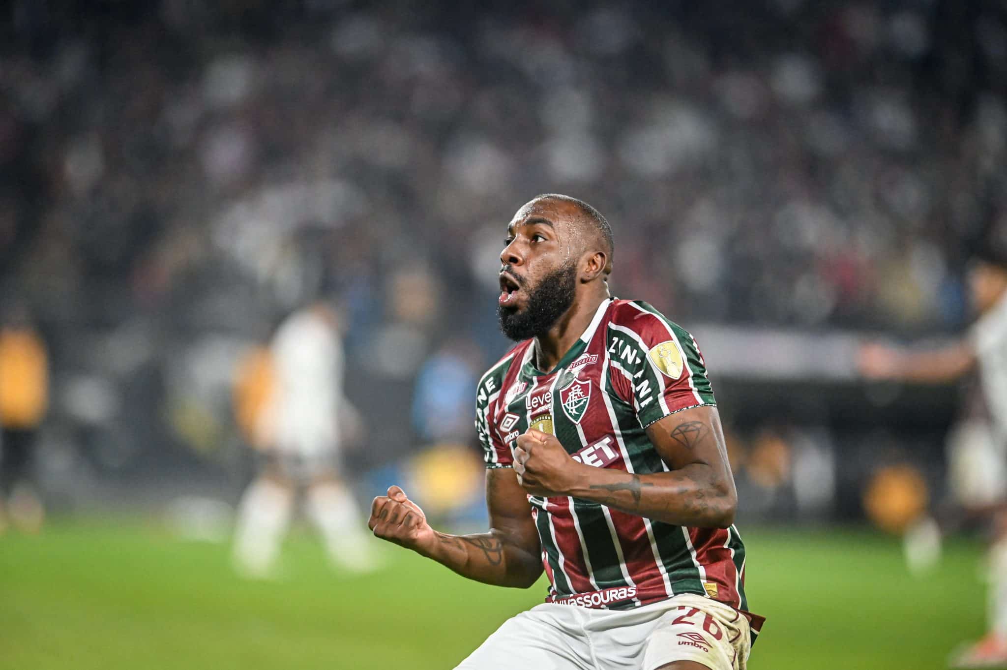 Fluminense achou gol da vit&oacute;ria sobre o Colo-Colo com Manoel e abriu vantagem na Libertadores - Foto: Icon sport