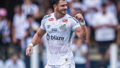 Em cinco meses de Santos, Giuliano pode igualar sua melhor marca no Corinthians