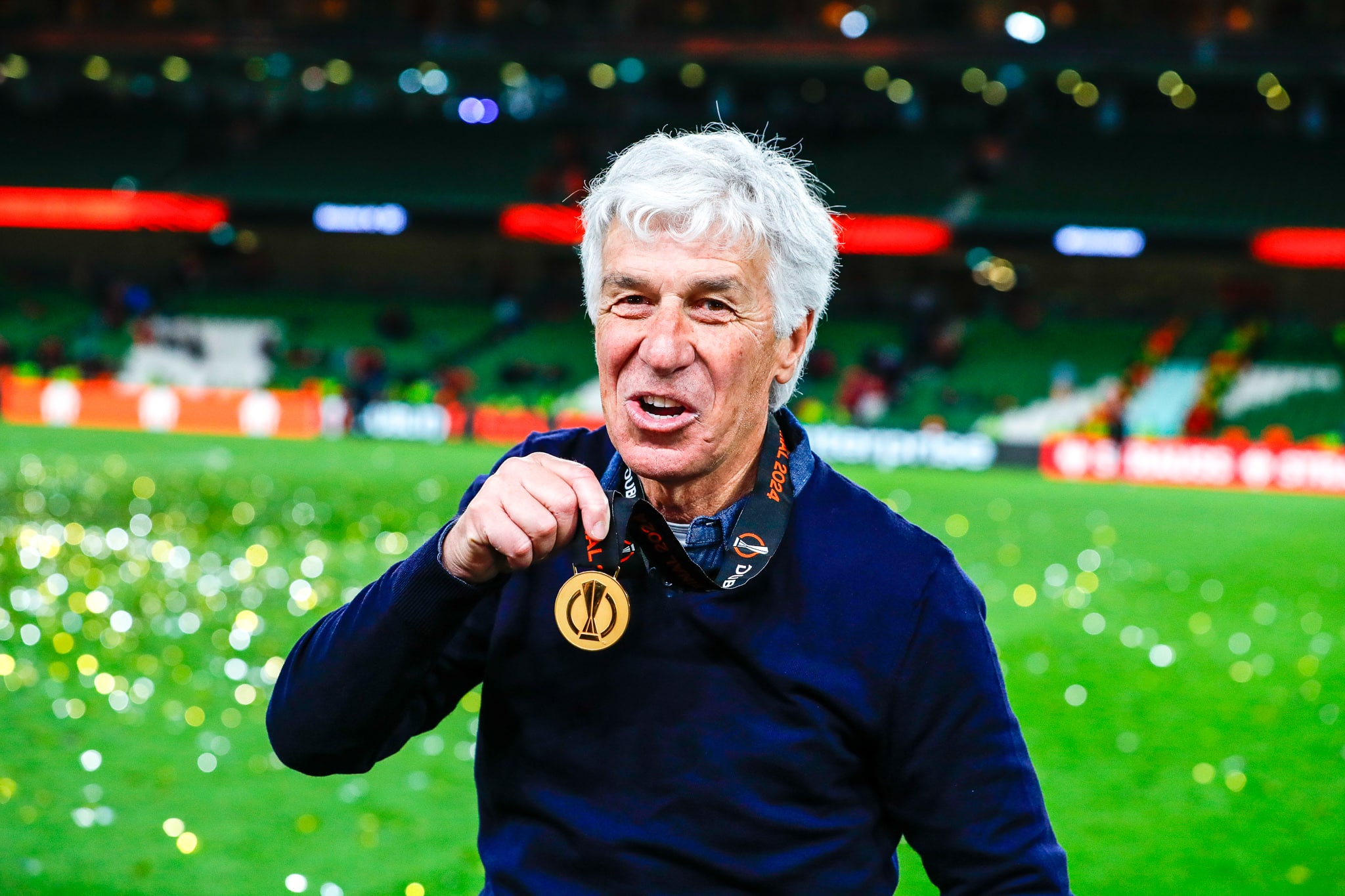 &lsquo;&Eacute; como ter uma esposa&hellip;&rsquo;: A analogia de Gasperini sobre ass&eacute;dio no mercado ap&oacute;s vencer Liga Europa