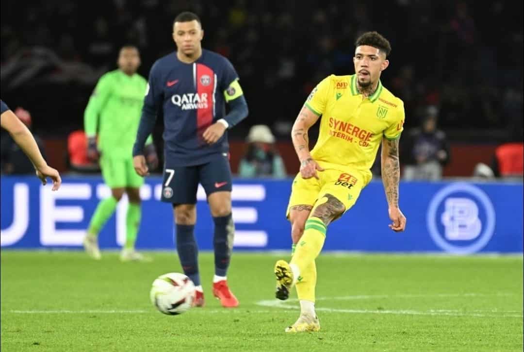 Douglas foi destaque do Nantes no Campeonato Franc&ecirc;s - Foto: Divulga&ccedil;&atilde;o