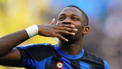 Internazionale marca no fim, e evita derrota em seu &uacute;ltimo jogo em casa na Serie A