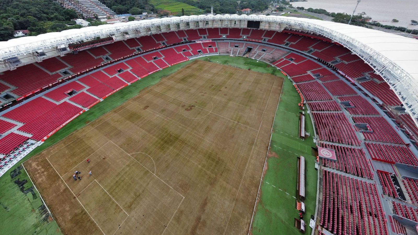 Internacional projeta de dois a tr&ecirc;s meses para o Beira-Rio voltar a receber jogos