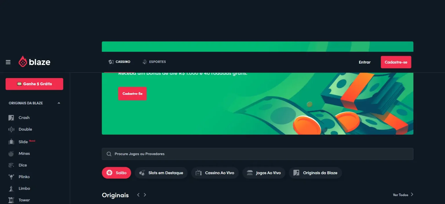 Blaze cadastro vale a pena?