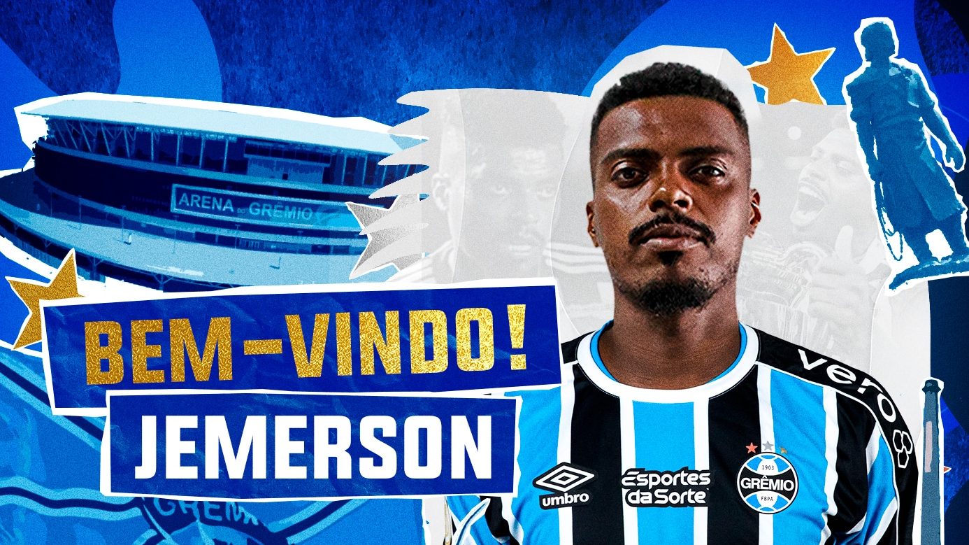 Jemerson chega ao Gr&ecirc;mio com status de titular em setor problem&aacute;tico
