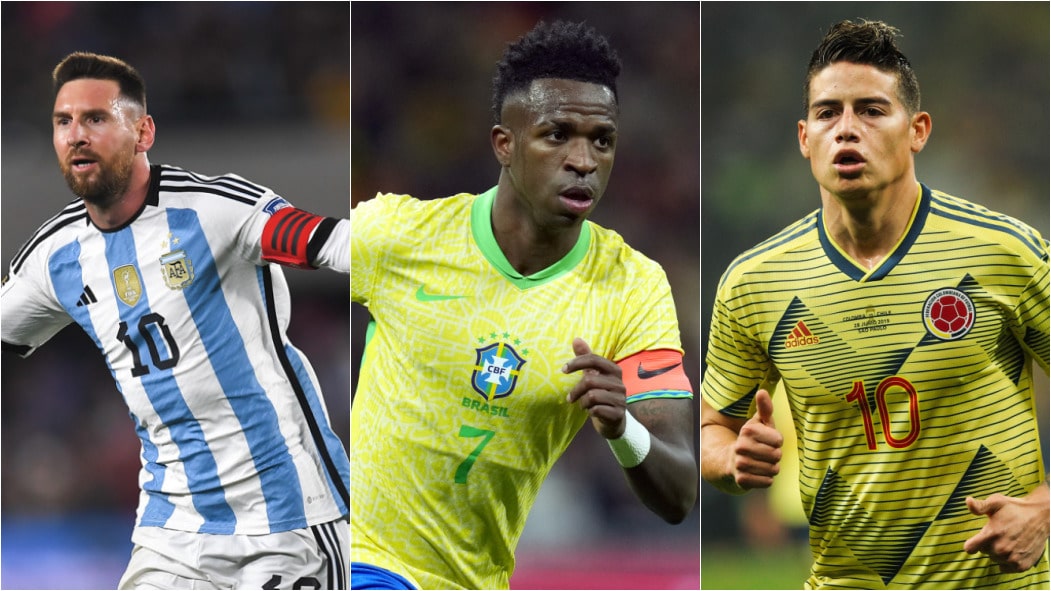 Celeiro de talentos? Como est&atilde;o os Sul-Americanos no ranking da Fifa