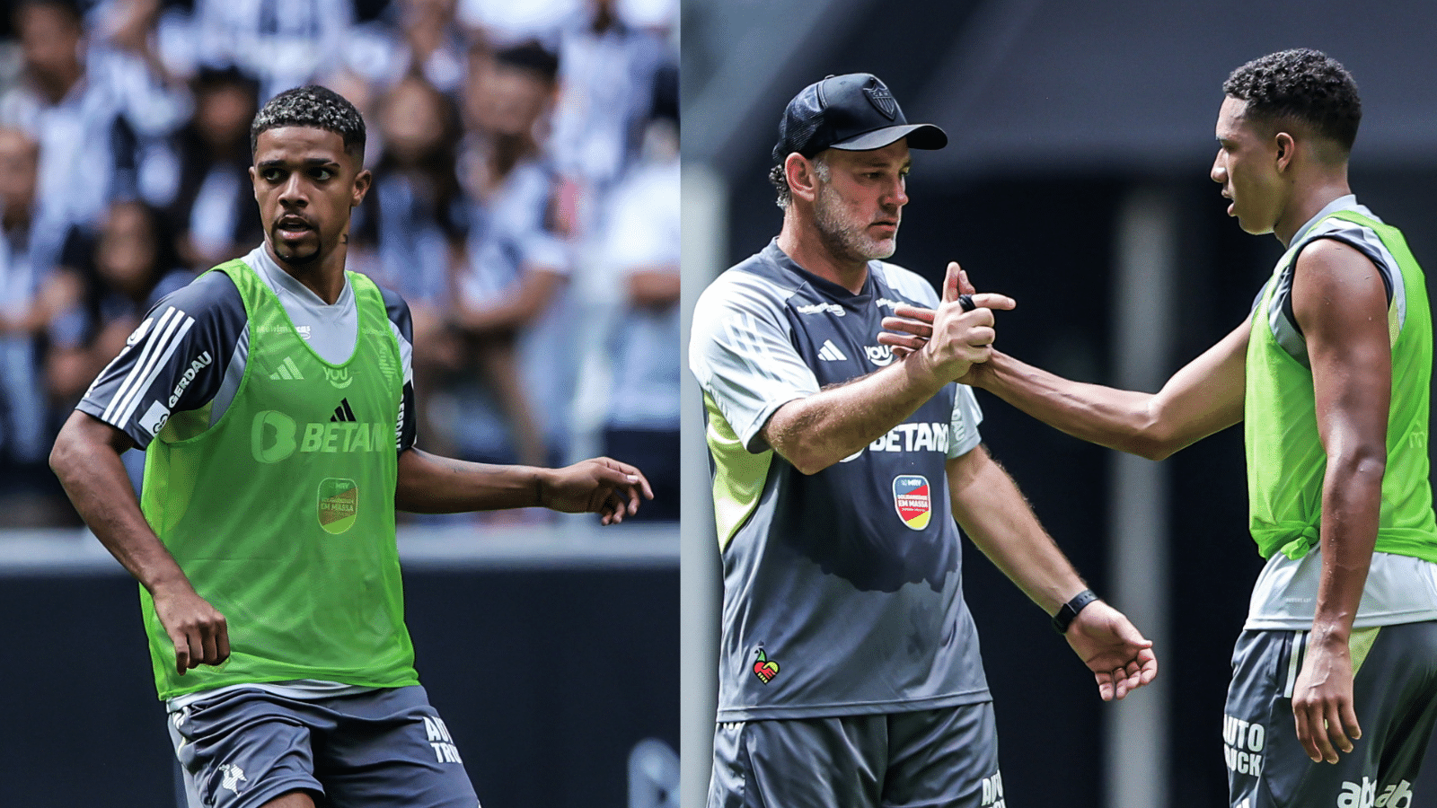 Cad&ecirc; Robert e Palacios? Contratados em mar&ccedil;o, jovens ainda n&atilde;o atuaram pelo Atl&eacute;tico-MG