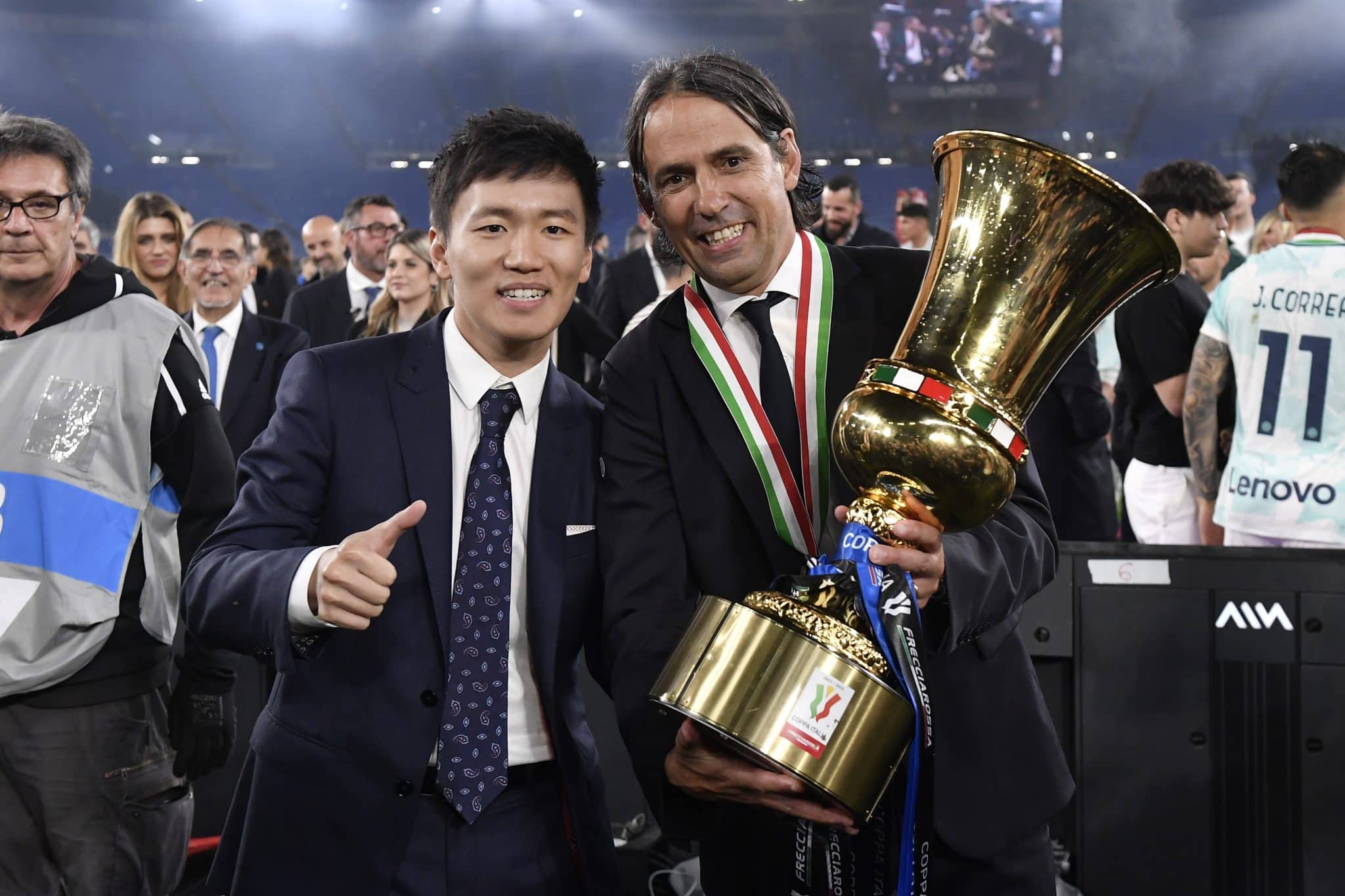 &lsquo;Mil&atilde;o sempre ser&aacute; sua casa&rsquo;: a mensagem da torcida da Internazionale a Steven Zhang