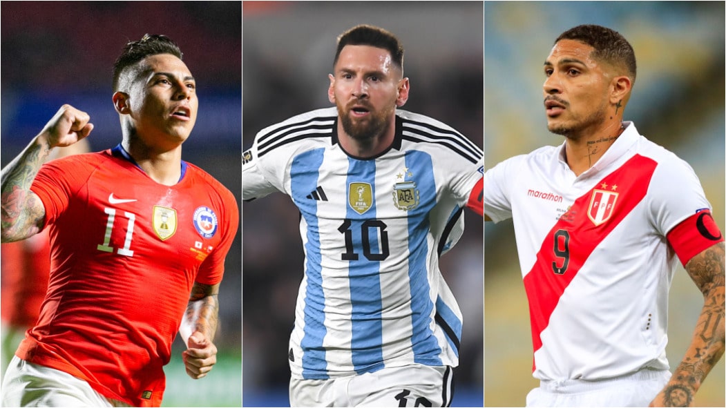Os maiores artilheiros da Copa Am&eacute;rica