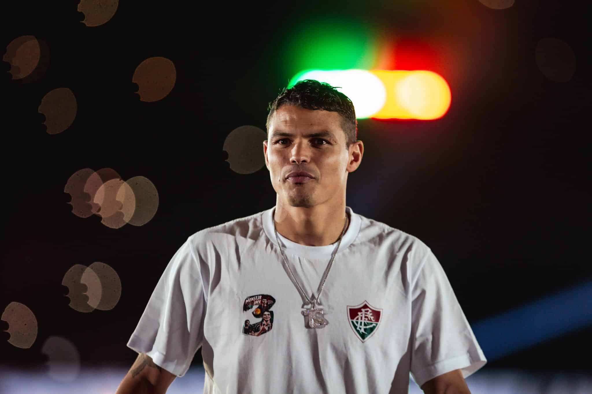 Foto: (Lucas Mer&ccedil;on/Fluminense FC) - Thiago Silva, jogador do Fluminense