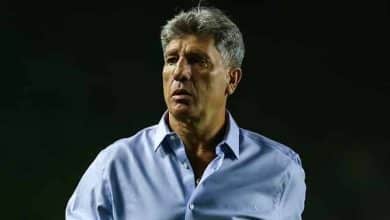 Renato n&atilde;o teve, com os rep&oacute;rteres, a mesma paci&ecirc;ncia que pede &agrave; torcida do Gr&ecirc;mio