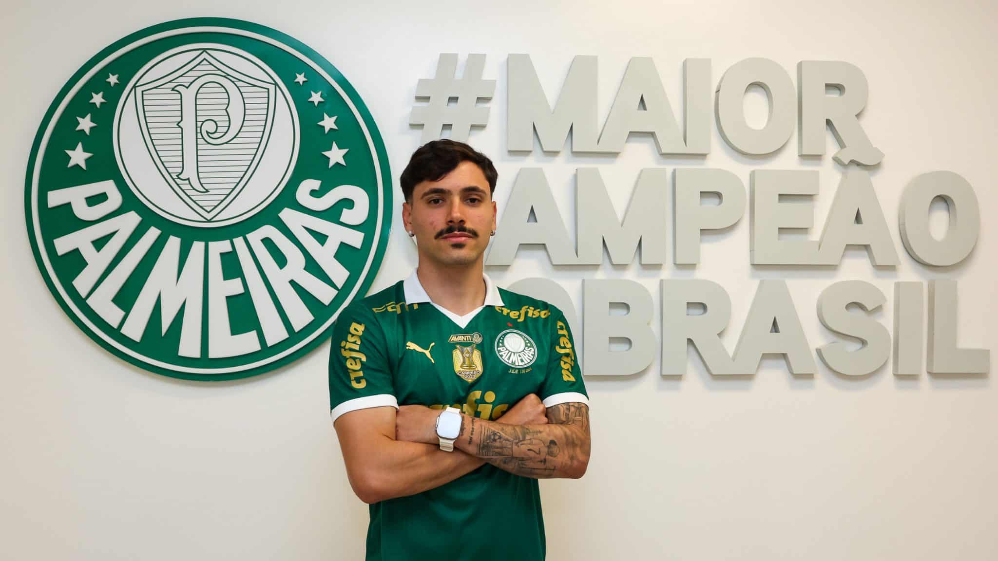 Foto: (Fabio Menotti/Palmeiras) - Mauricio, jogador do Palmeiras