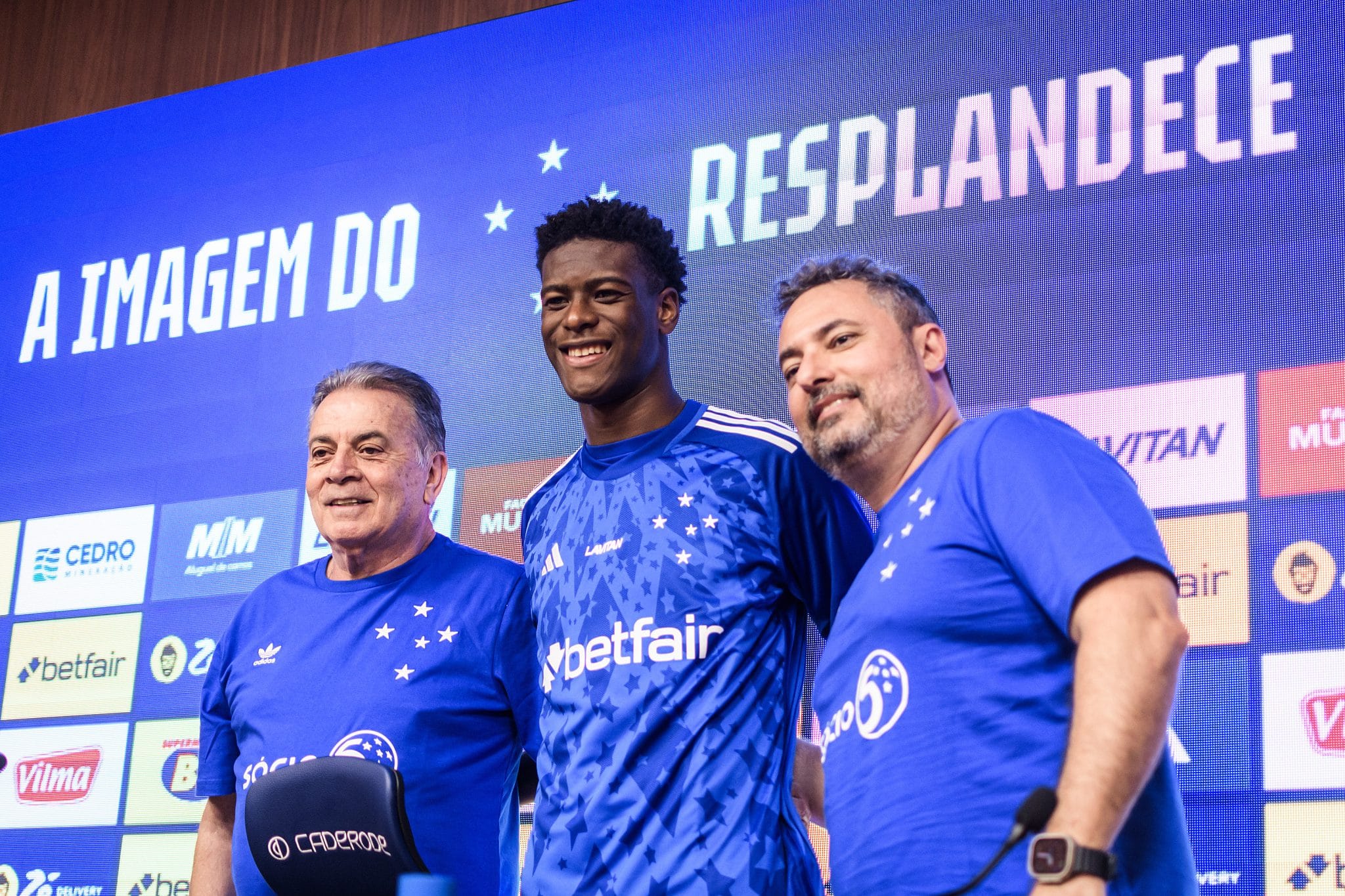 Foto: (IconSport) - Jonathan Jesus, jogador do Cruzeiro