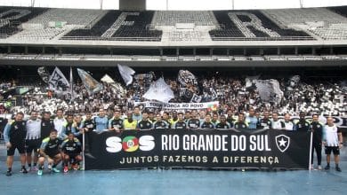 Como trag&eacute;dia no RS uniu Gr&ecirc;mio e Botafogo, advers&aacute;rios neste domingo, pelo Brasileiro