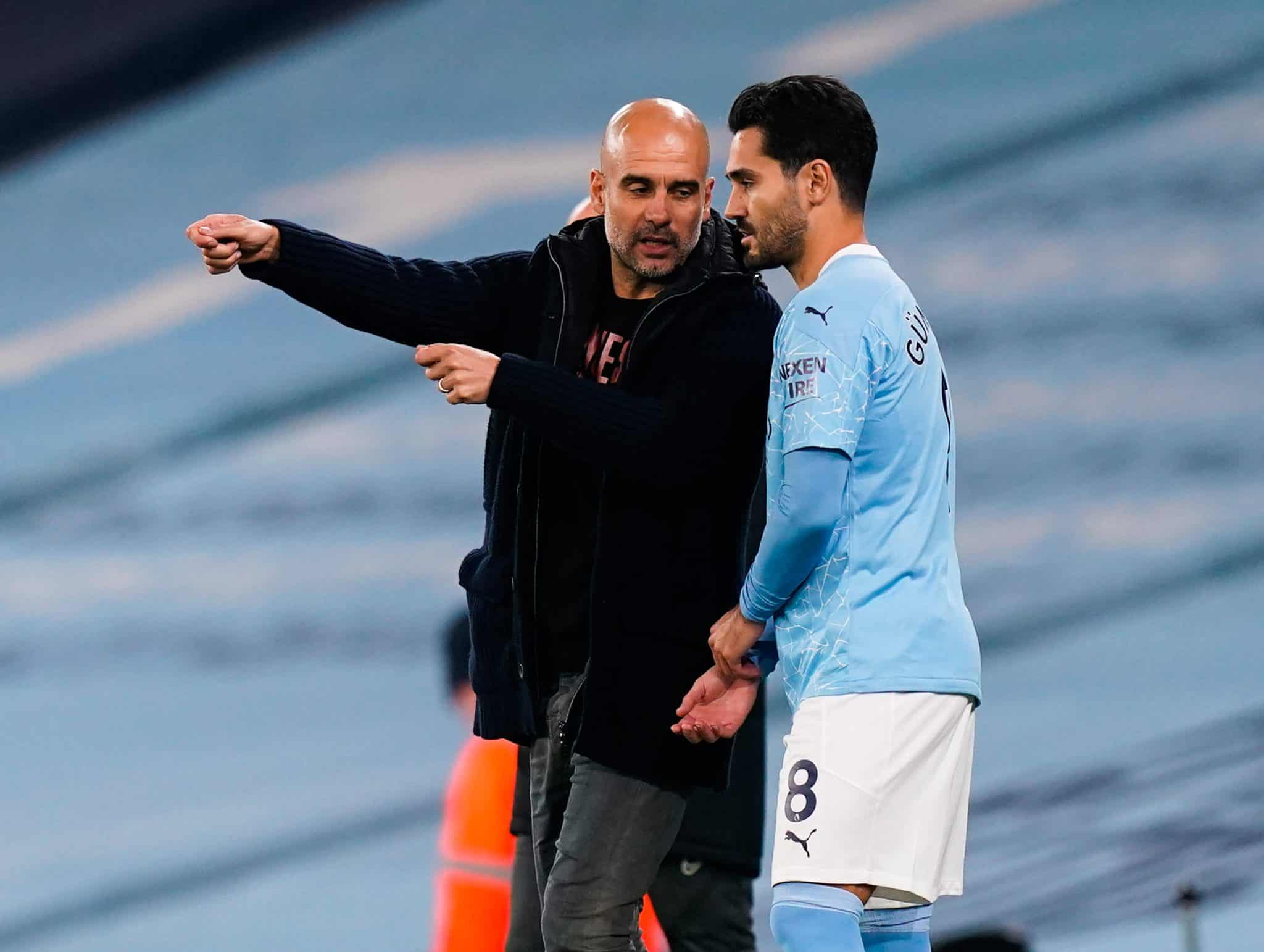 Foto: (IconSport) - Pep Guardiola acredita que İlkay G&uuml;ndoğan pode se tornar um grande t&eacute;cnico
