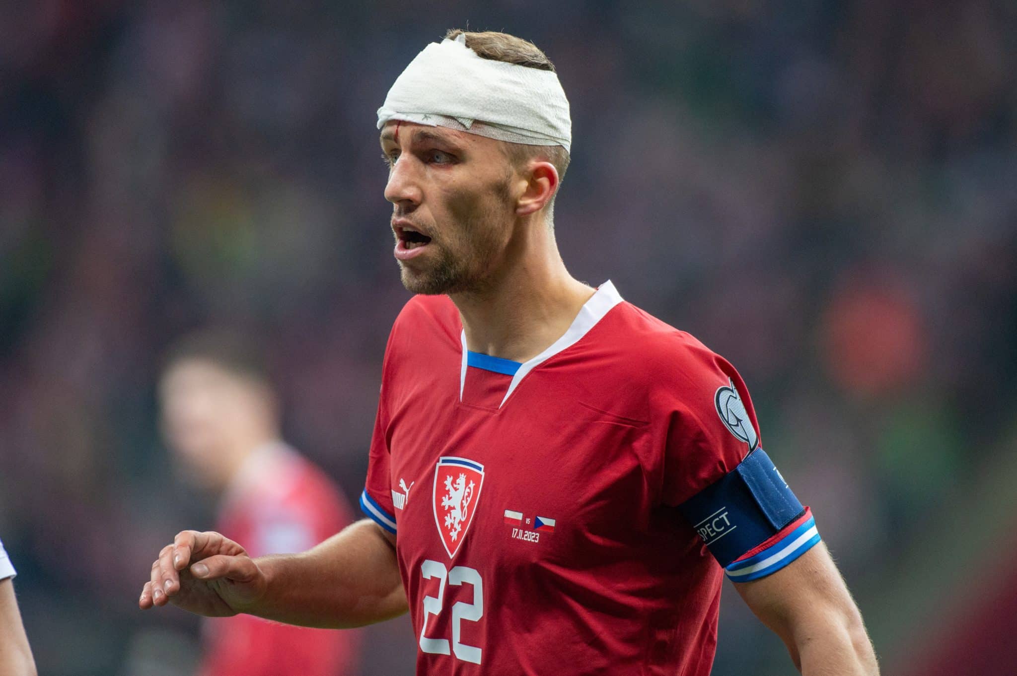 Foto: (IconSport) - Tomas Soucek, da Rep&uacute;blica Tcheca