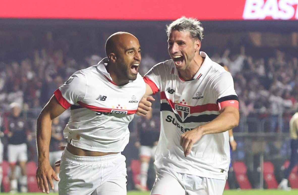Lucas marca cedo, e Cruzeiro com um a menos vira presa f&aacute;cil para o S&atilde;o Paulo