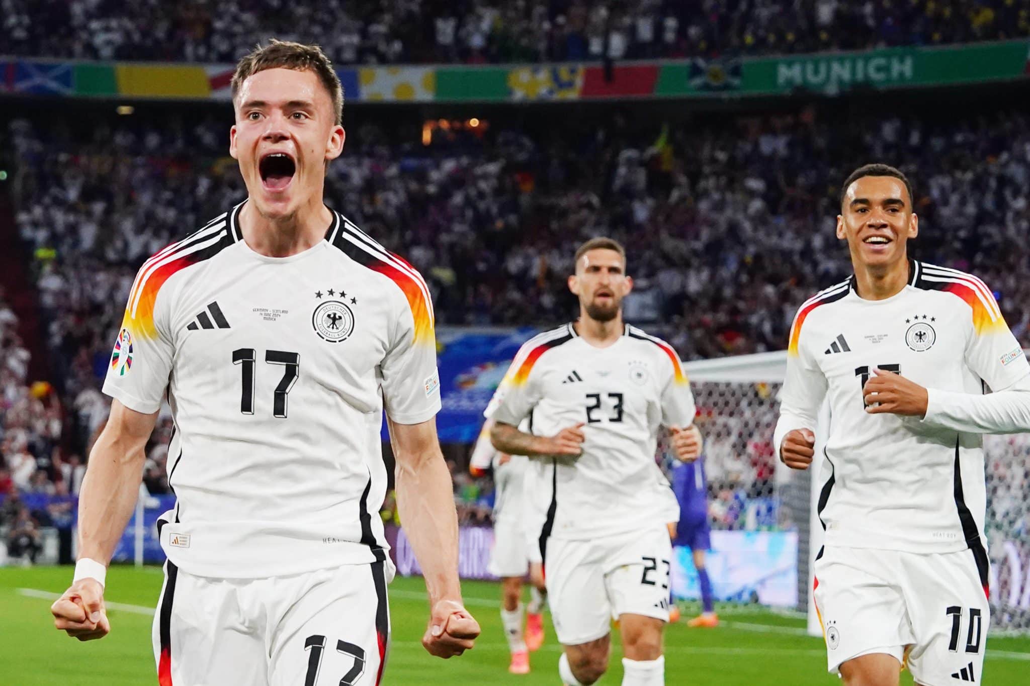 Atropelo na estreia da Eurocopa consagra evolu&ccedil;&atilde;o das joias da Alemanha