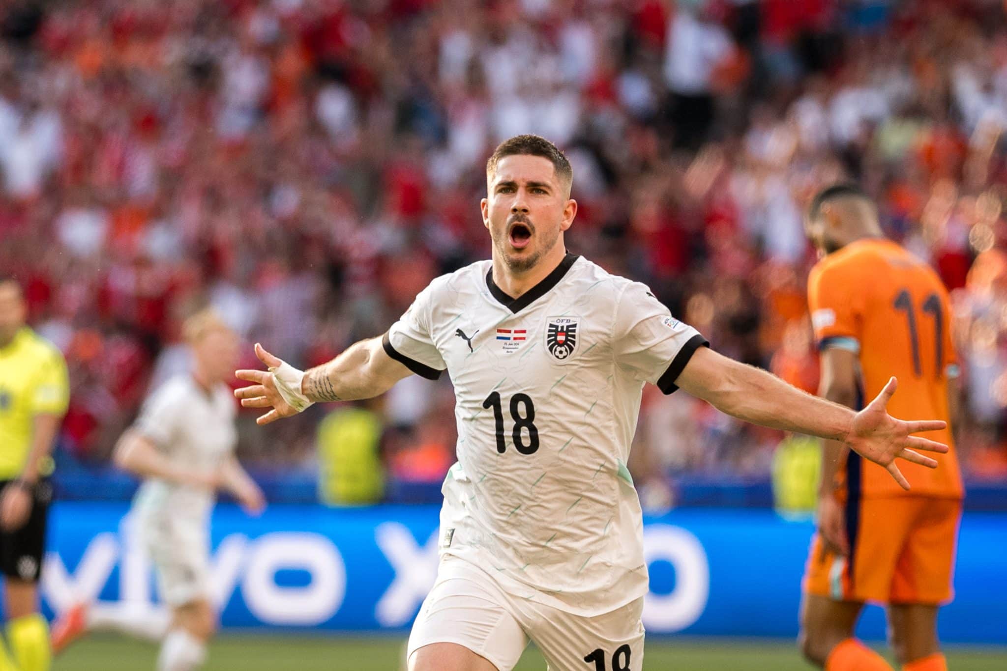 Sem sua maior estrela, &Aacute;ustria apronta no Grupo D e complica vida da Holanda na Eurocopa