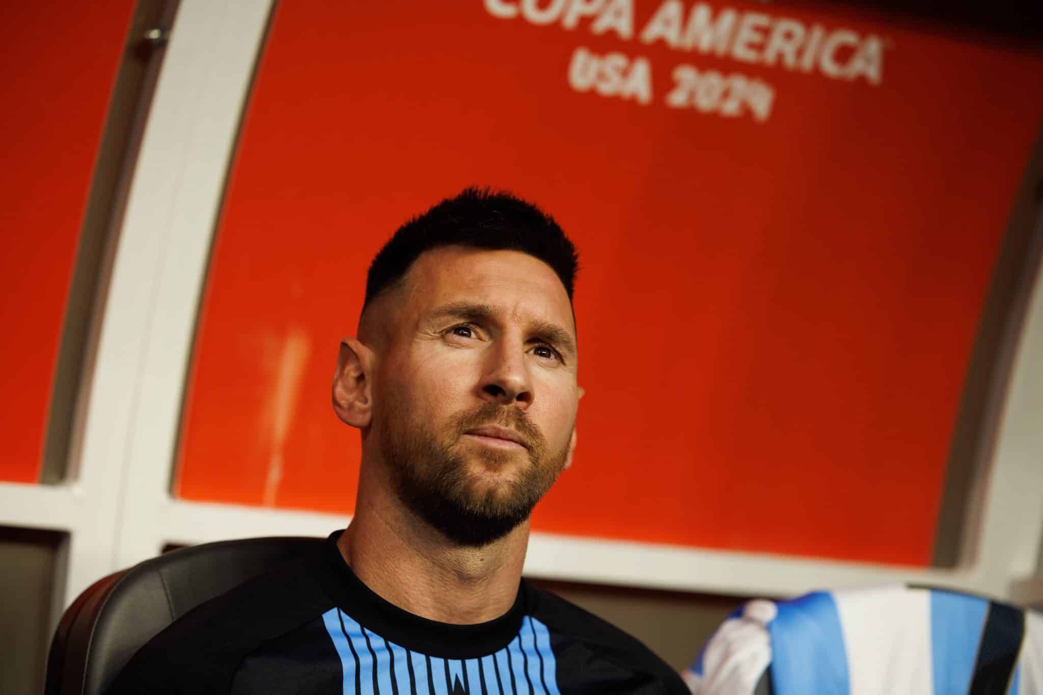 Messi no banco de reservas na Copa Am&eacute;rica