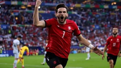 Diante de Portugal, Kvaratskhelia realiza sonho pessoal e faz hist&oacute;ria com a Ge&oacute;rgia