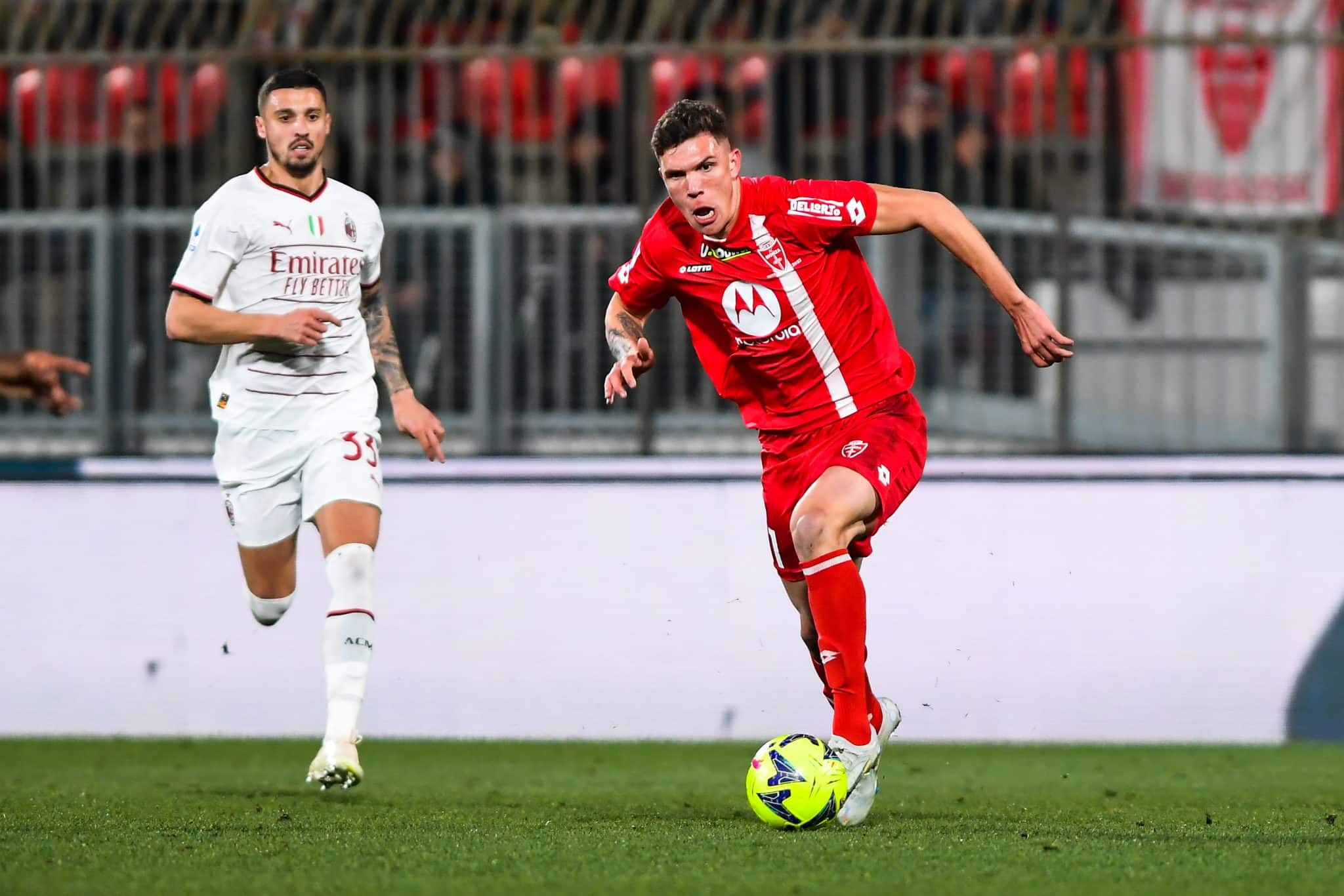 Franco Carboni em a&ccedil;&atilde;o pelo Monza