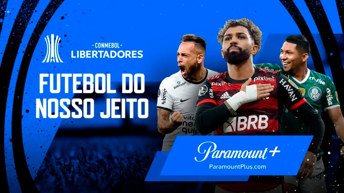 &Eacute; poss&iacute;vel assistir aos joso da Libertadores e Sul-Americana a partir de R$14,90/m&ecirc;s no Paramount Plus. Foto: Reprodu&ccedil;&atilde;o Paramount