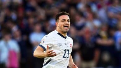 Shaqiri marca em empate da Su&iacute;&ccedil;a na Euro e estabelece feito que nem Cristiano Ronaldo tem