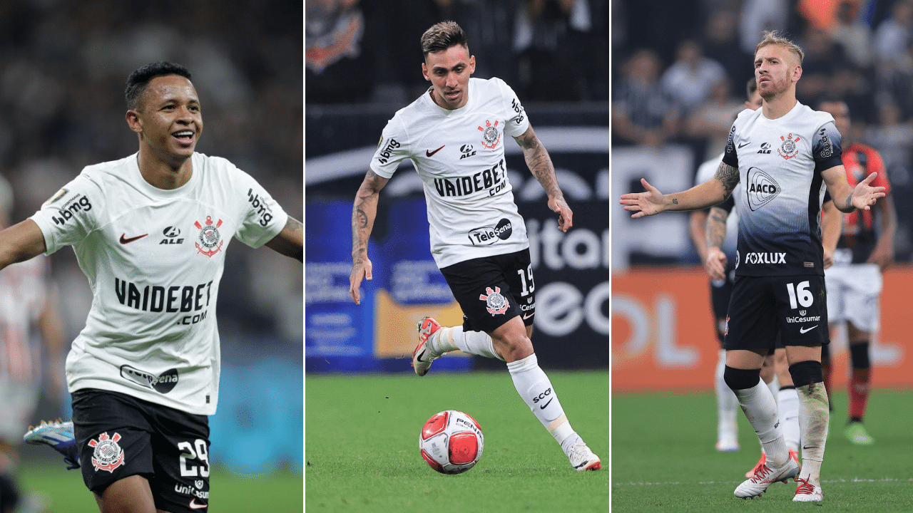 Mosquito, Pedro Henrique e Arthur Sousa: como o Corinthians pretende resolver problemas no elenco