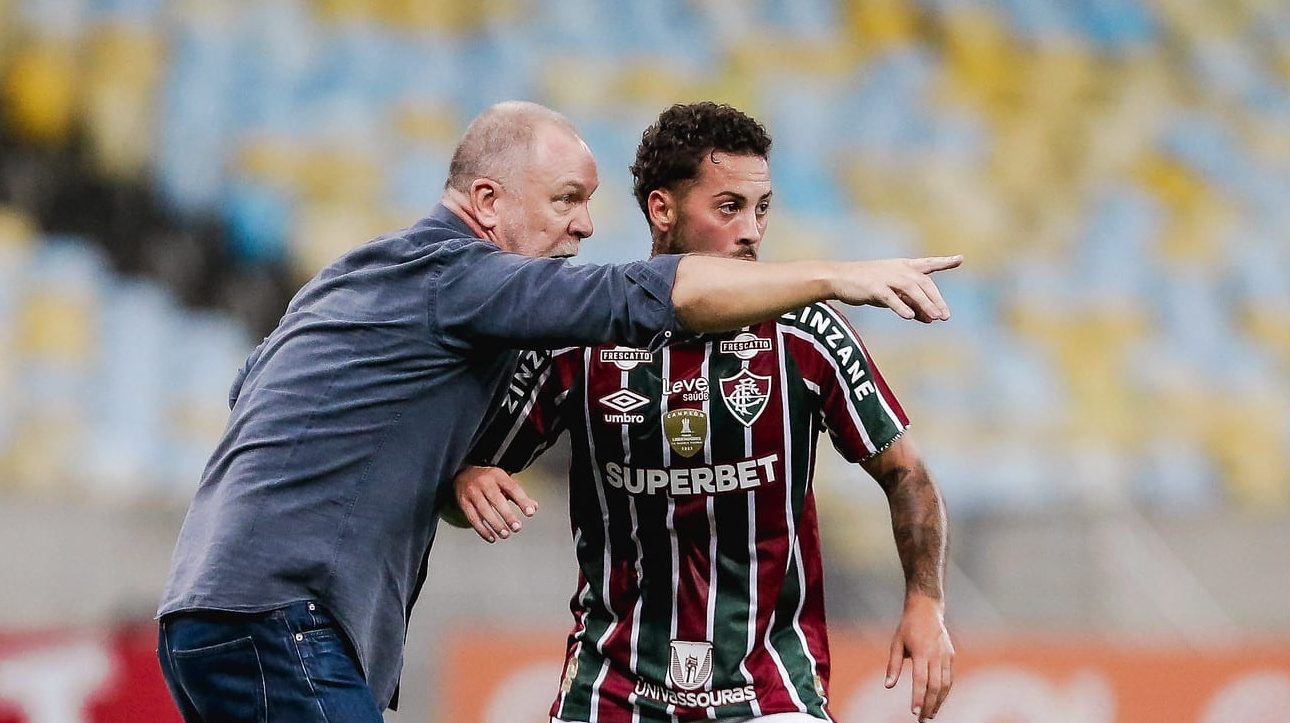 Guga voltou a ser utilizado com Mano Menezes e aumentou n&iacute;vel de competitividade do Fluminense - Foto: Lucas Mer&ccedil;on/Fluminense FC