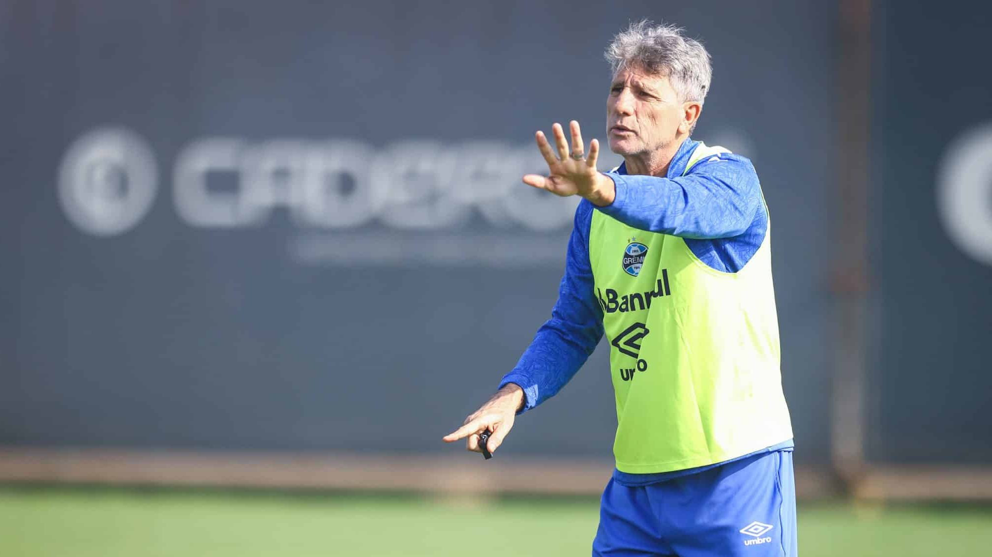 Renato n&atilde;o se destaca pela for&ccedil;a defensiva Foto: (Lucas Uebel/Gr&ecirc;mio FBPA)