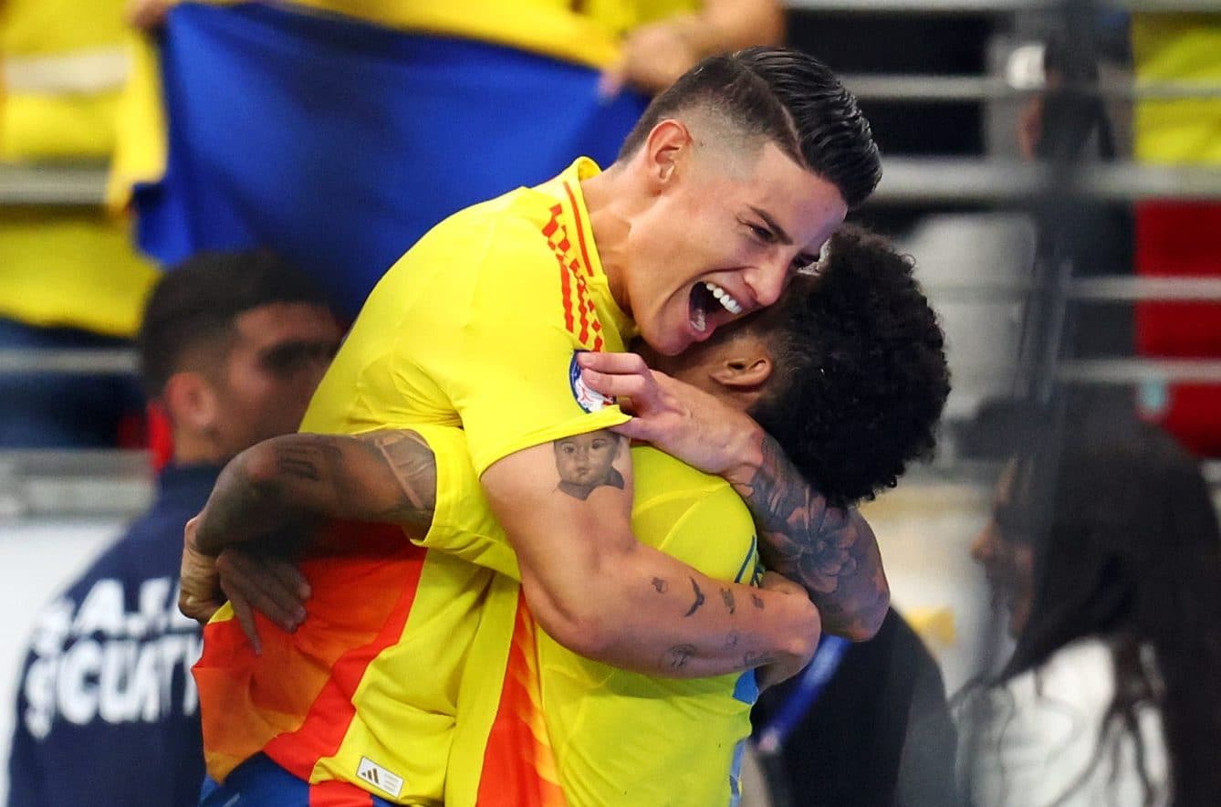 Lu&iacute;s D&iacute;az quer t&iacute;tulo da Col&ocirc;mbia para eternizar &lsquo;l&iacute;der&rsquo; James Rodriguez: &lsquo;&Eacute; o meu &iacute;dolo&rsquo;