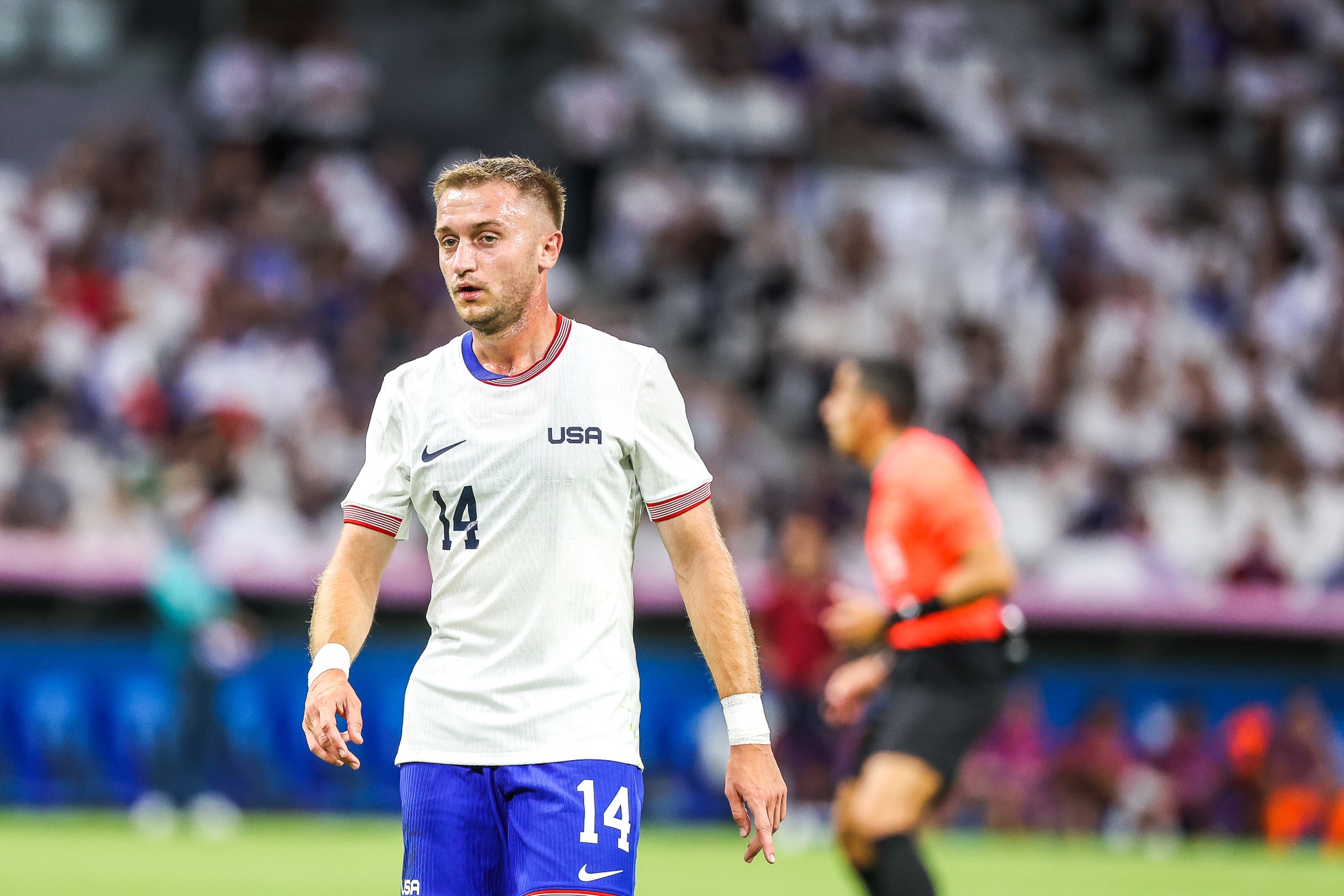 Mihailovic se destacou pelos Estados Unidos na vit&oacute;ria diante da Nova Zel&acirc;ndia.