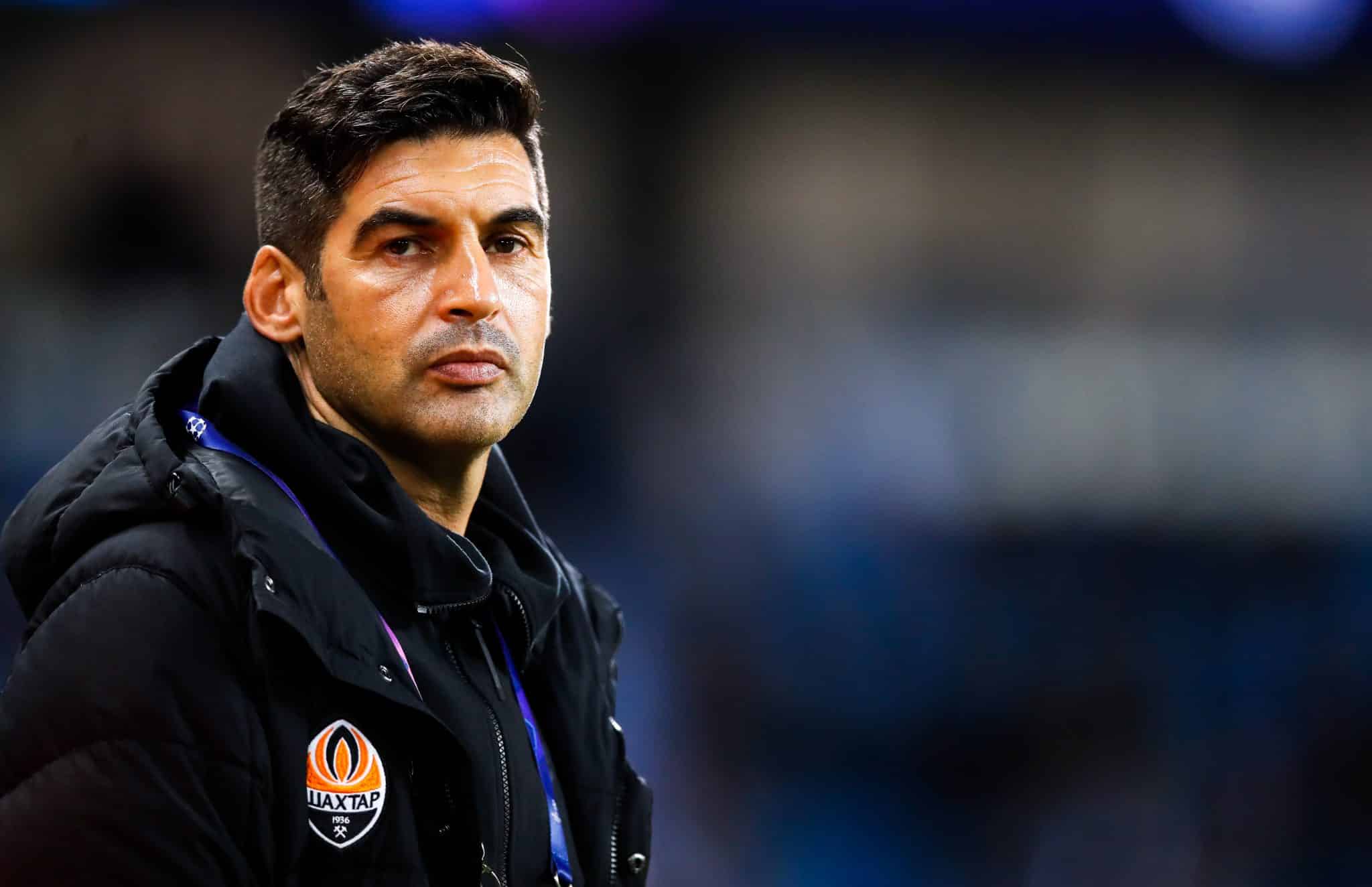 Paulo Fonseca na &eacute;poca que comandou o Shakhtar 