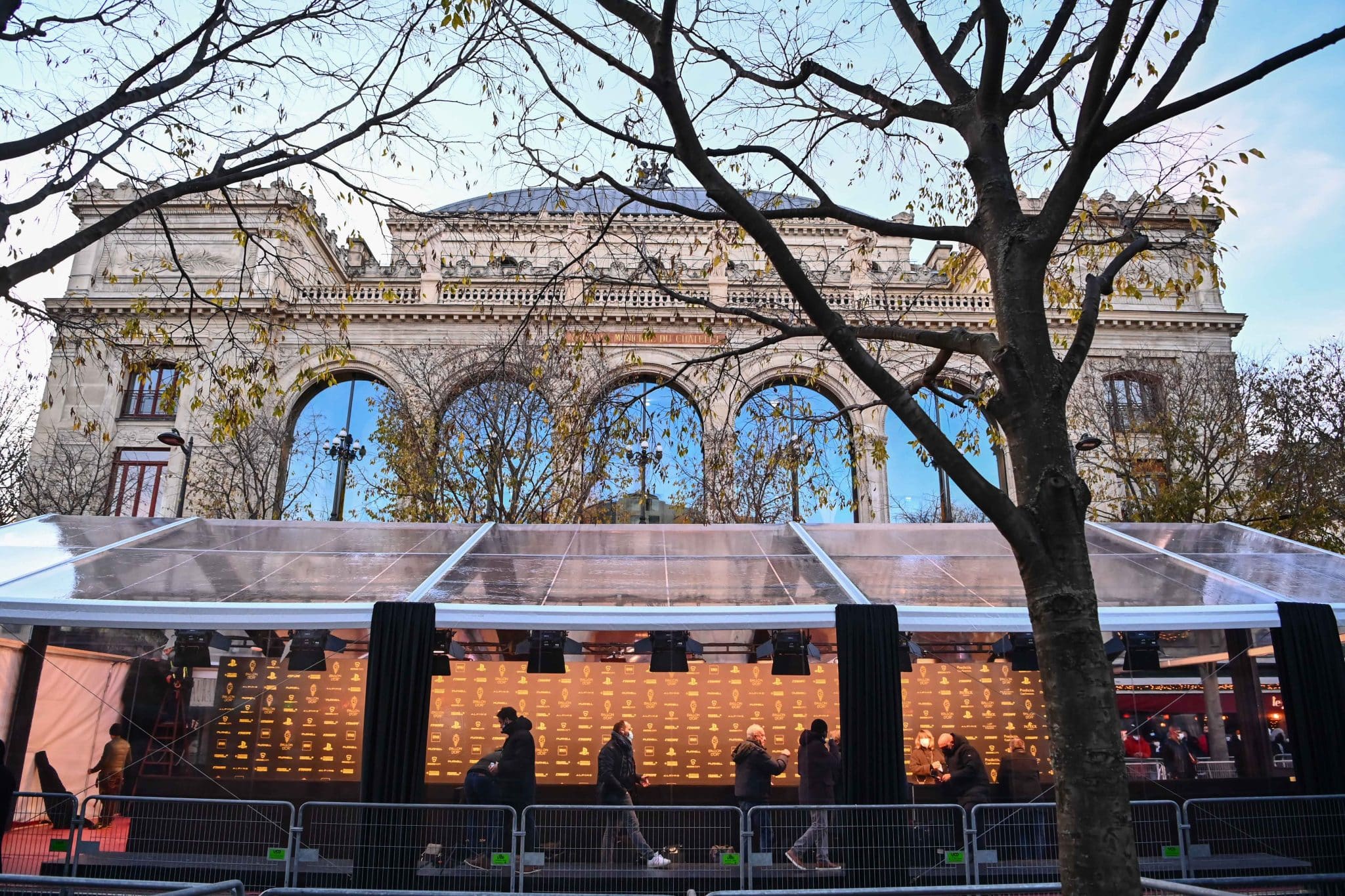 Teatro do Ch&acirc;telet &eacute; palco da cerim&ocirc;nia do pr&ecirc;mio Bola de Ouro 2024. Foto: Icon Sport