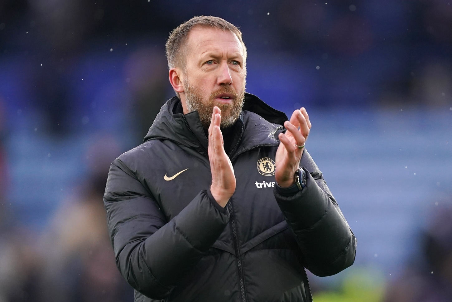 Graham Potter teve passagem turbulenta pelo Chelsea